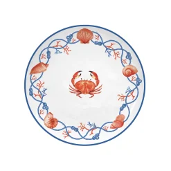 Assiette à dessert crabe CÔTE DE MER