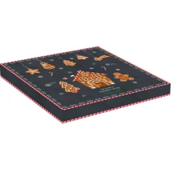 Assiette à gâteau avec pelle de service GINGERBREAD
