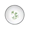 Assiette creuse Ø 18 cm en porcelaine HERBARIUM