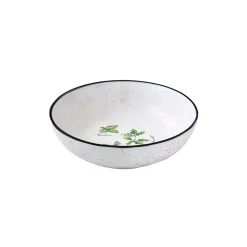 Assiette creuse Ø 18 cm en porcelaine HERBARIUM