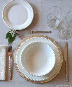 Assiette creuse Ø 20 cm Tiffany WHITE