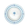 Assiette creuse bleue EXOTIC VIBES