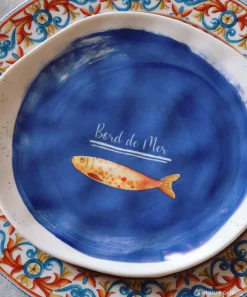 Assiette àdessert BORD DE MER – VersBLU