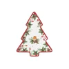 Assiette en forme d’arbre CHRISTMAS BERRIES