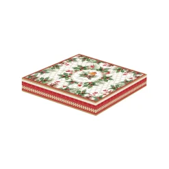 Assiette en forme d’arbre CHRISTMAS BERRIES