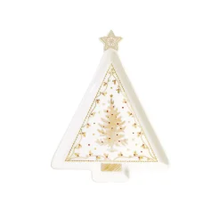 Assiette en forme de sapin CHRISTMAS LIGHTs