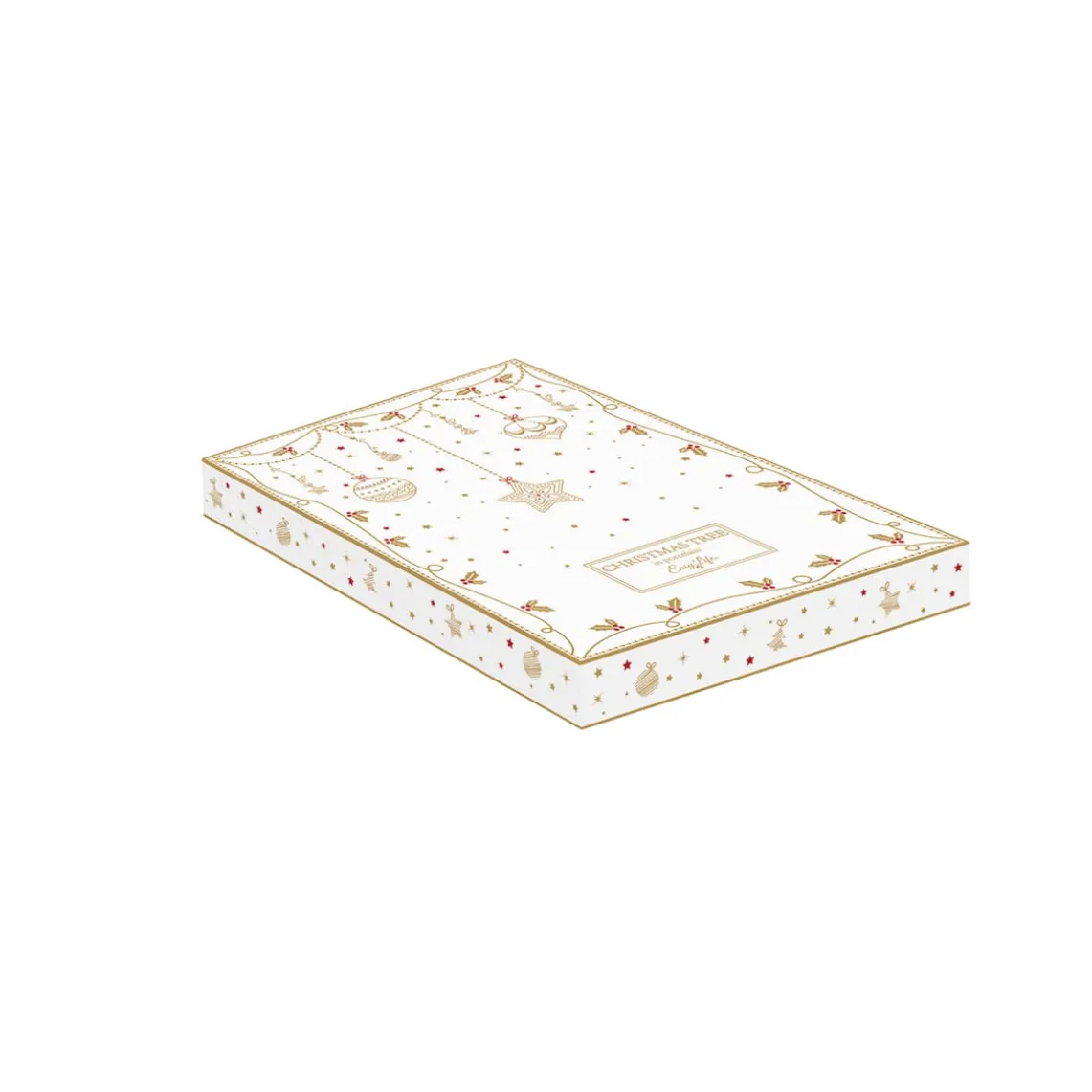 Assiette en forme de sapin CHRISTMAS LIGHTs