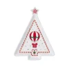 Assiette en forme de sapin CHRISTMAS WONDERLAND
