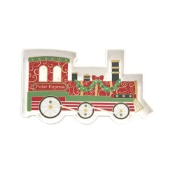 Assiette en forme de train POLAR EXPRESS