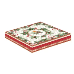 Assiette en forme d’étoile CHRISTMAS BERRIES