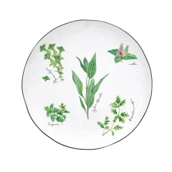 Assiette en porcelaine Ø 21 cm HERBARIUM