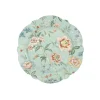 Assiette en porcelaine de Ø 20 cm ZEN GARDEN GREEN