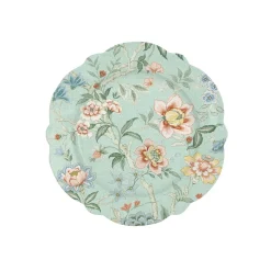 Assiette en porcelaine de Ø 20 cm ZEN GARDEN GREEN