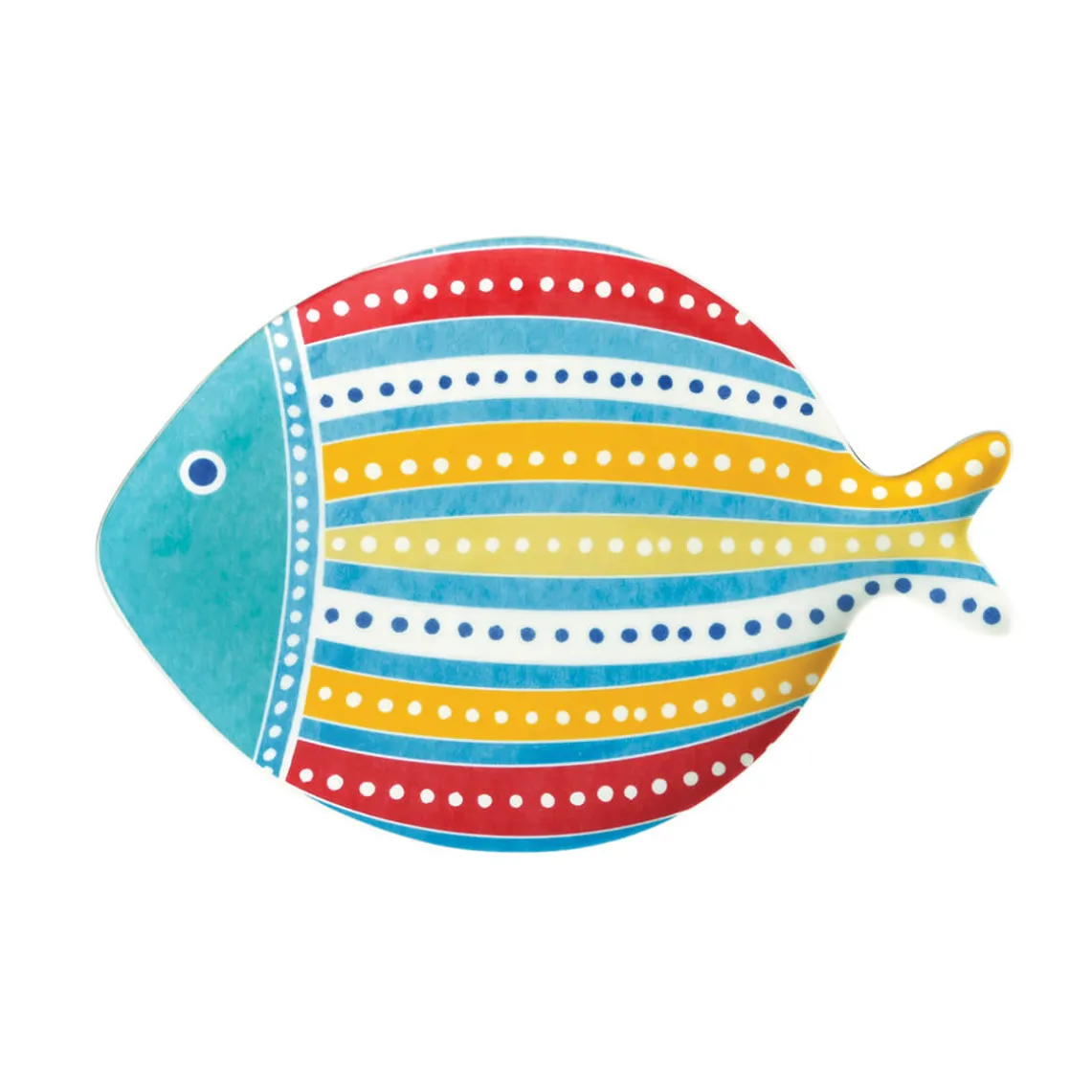 Assiette en porcelaine de 27×19 cm SEA FRIENDS – versColor 2
