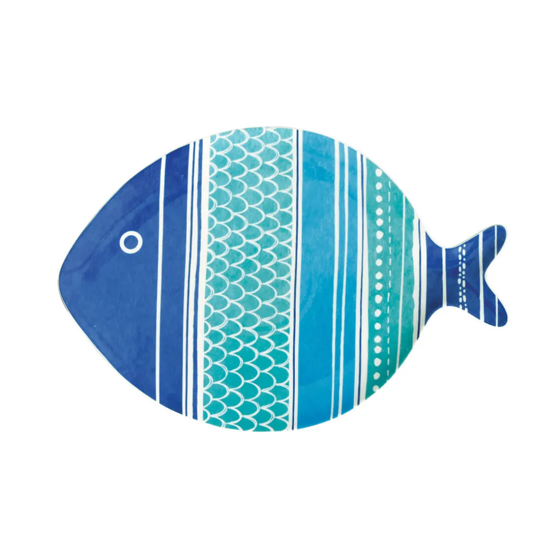 Assiette en porcelaine de 30x7cm SEA FRIENDS – versColor 1