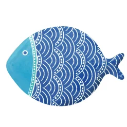 Assiette en porcelaine de 30x7cm SEA FRIENDS – versColor 1