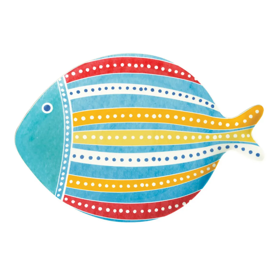 Assiette en porcelaine de 30x7cm SEA FRIENDS – versColor 1