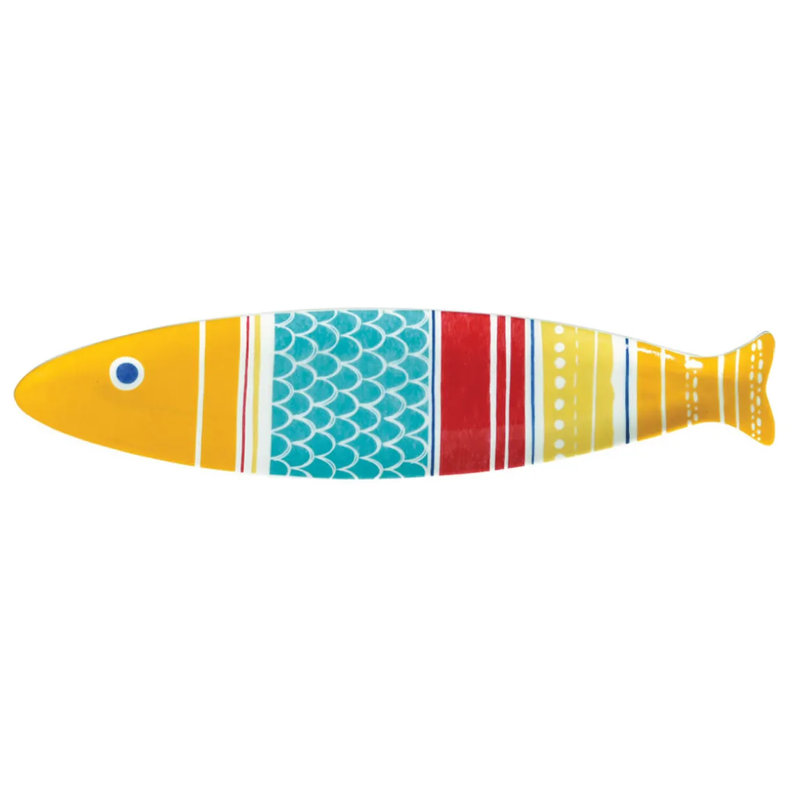 Assiette en porcelaine de 30x7cm SEA FRIENDS – versColor 4