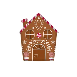 Assiette forme 21 x 25,5 cm GINGERBREAD