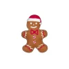 Assiette forme 17 x 25 cm GINGERBREAD