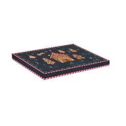 Assiette forme 17 x 25 cm GINGERBREAD