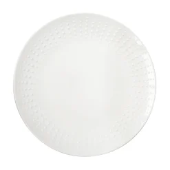 Assiette Plate blanc DROPS