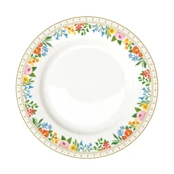 Assiette plate BOHO FLOWERS
