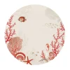 Assiette plate CORAL REEF