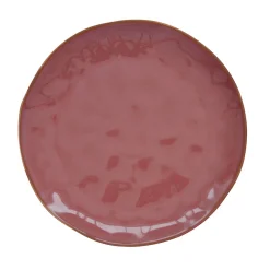 Assiette plate en porcelaine de Ø 26 cm BURGUNDY