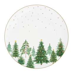 Assiette plate FESTIVE TREES