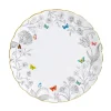 Assiette PlateFLEURS ET PAPILLONS