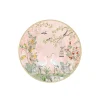 Assiette porcelaine JARDIN DE REVES