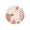 Assiettedessert CORAL REEF