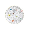 AssietteFLEURS ET PAPILLONS