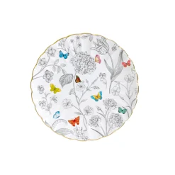 AssietteFLEURS ET PAPILLONS