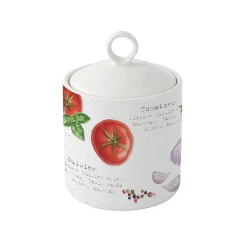 Bocal avec couvercle Ø 10,5 cm HOME & KITCHEN