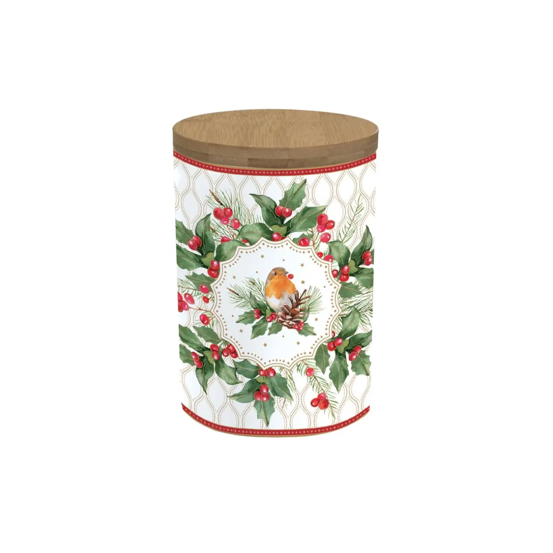 Bocal avec couvercle CHRISTMAS BERRIES