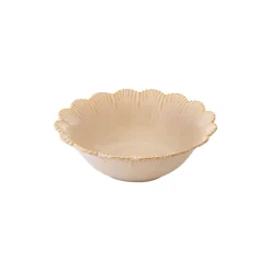 Bol Ø 16 cm beige FLEURI