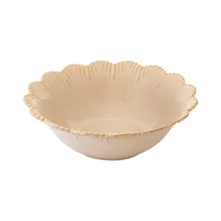 Bol Ø 24 cm beige FLEURI