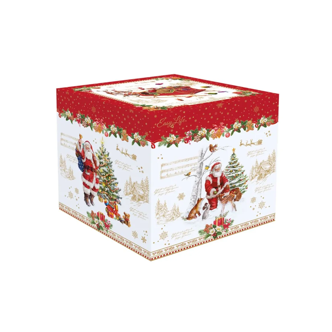 Bol à biscuits en forme de boule de Noël en porcelaine, dimensions Ø 18×23 cm CHRISTMAS MEMORIES