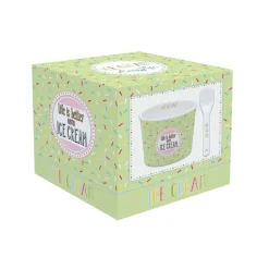 Bol à glace avec cuillère ONFLEEK 04