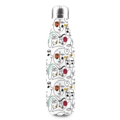 Bouteille isotherme de 500 ml dans un coffret cadeau MODERNISM