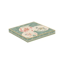 Coffret 1 assiette festonne ORIENTAL DREAMS