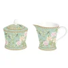 Coffret cremier et sucrier PALACE GARDEN AQUA