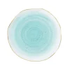 Coffret de 6 assiettes en porcelaine Ø10 cm GREEN