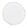 Coffret de 6 assiettes en porcelaine Ø16 cm WHITE