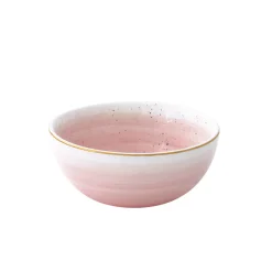 Coffret de 6 bols en porcelaine Ø 9,5 cm PINK