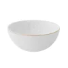 Coffret de 4 bols en porcelaine Ø15 cm WHITE