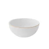 Coffret de 6 bols en porcelaine Ø 9,5 cm WHITE