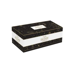 Ensemble apéritif en bambou avec 4 bols en porcelaine, dans une boîte cadeau CELESTIAL